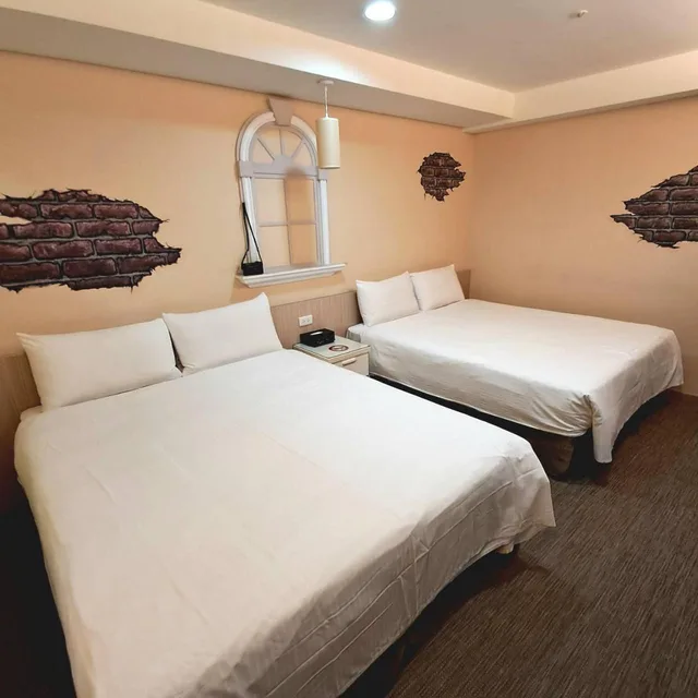 جناح عائلي بسريرين مزدوجين، Morwing Hotel 2/2