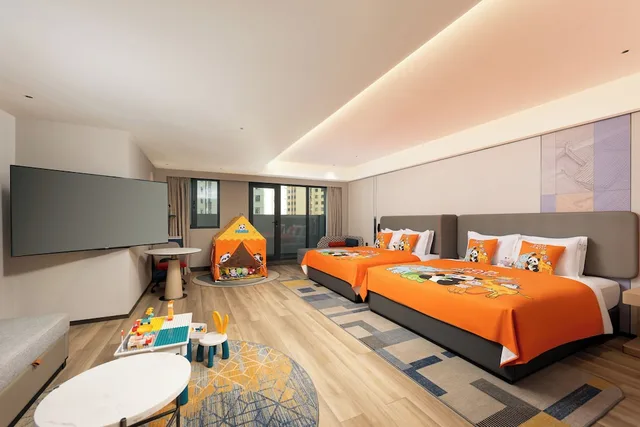 Kids Theme, Standard, 2 King Beds, Sofa, Holiday Inn Express Jincheng New District 3/5