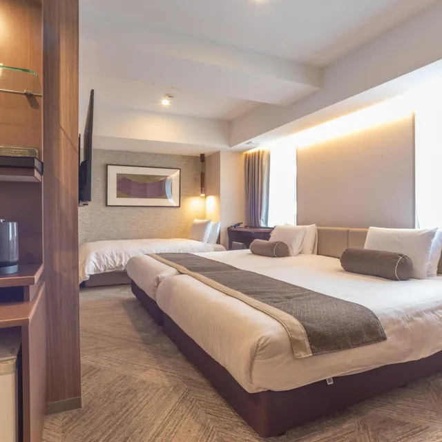Hollywood, Deluxe, Twin Beds، The Rise Osaka Kitashinchi 2/3