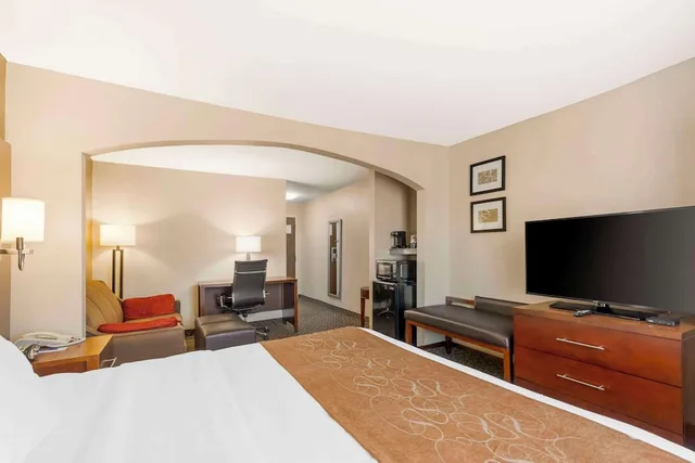Suite, King Bed, Comfort Suites Port Allen - Baton Rouge 2/6