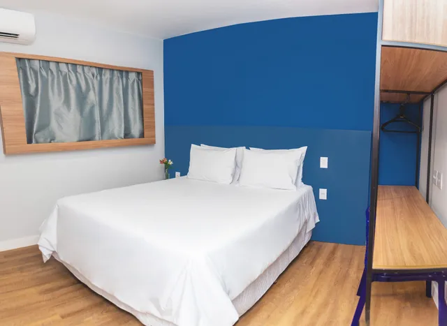 غرفة بريميوم تنفيذية بسرير مزدوج، Plaza Inn Trevo Sorocaba 1/3