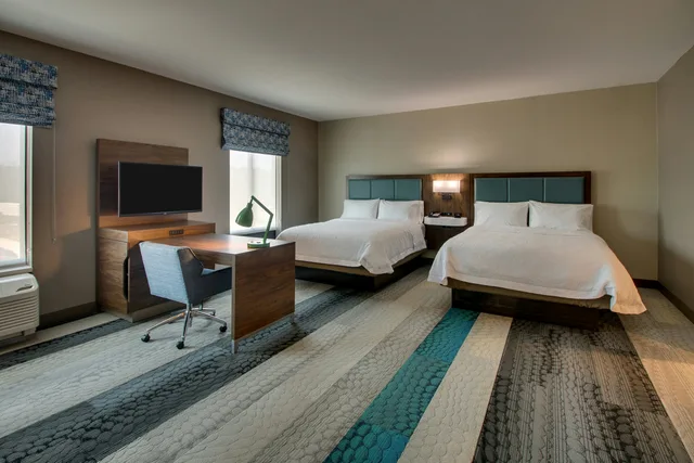 استوديو بسريرين كوين، Hampton Inn And Suites Southport 1/4