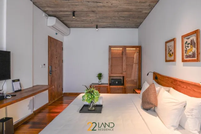 غرفة سوبيريور بسرير كينج بشرفة، 22Land Hotel and Residence 2/10