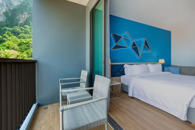 غرفة ديلوكس بسريرين منفصلين بشرفة، Bluesotel Smart Krabi Aonang Beach Adults Only 2/6