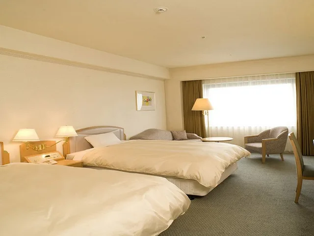 غرفة بسريرين مزدوجين، Rihga Royal Hotel Niihama 1/3