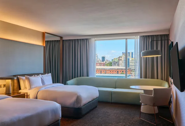غرفة ديلوكس بسريرين مزدوجين، Hilton Buenos Aires 1/4