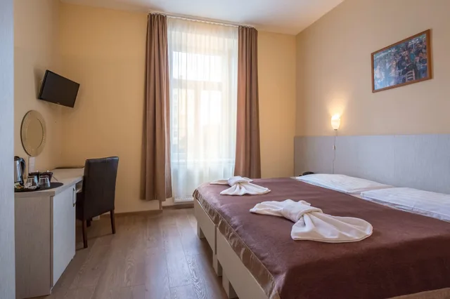 غرفة بسرير مزدوج أو سريرين منفصلين، PRAGUE CENTRE PLAZA 1/7