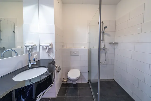غرفة ثلاثية بثلاثة أسرّة، Hotel de Bonte Wever Assen 4/5