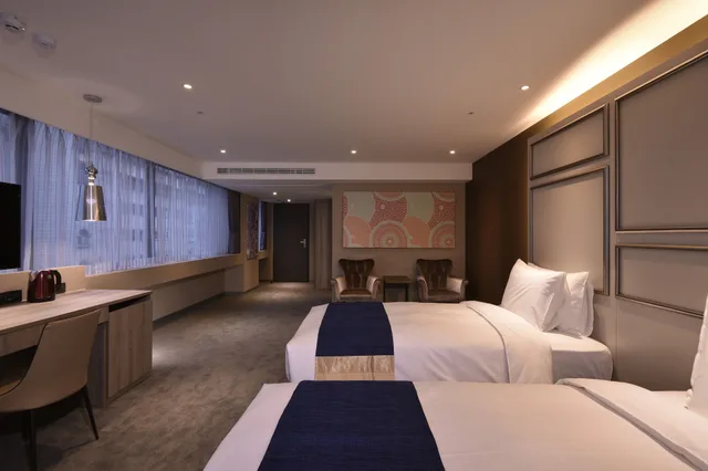 غرفة تنفيذية بسريرين منفصلين، Green World Hotels Zhongxiao Taipei 2/6