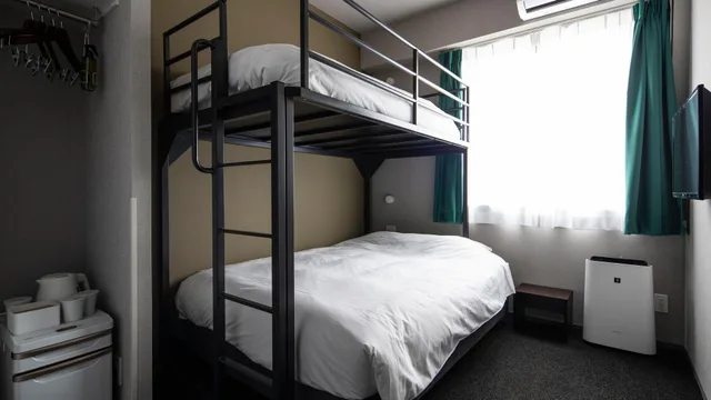 لوفت اقتصادي بسرير مزدوج بحوض استحمام، Imano Osaka Shinsaibashi Hostel 1/1
