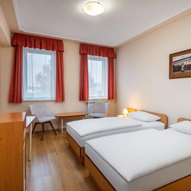 غرفة قياسية بسرير فردي، Platan Hotel 3/7