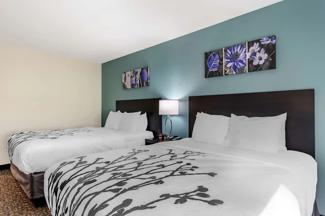 غرفة بسريرين كوين، Sleep Inn Newberry Crane 1/5