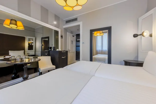 غرفة كلاسيكية مفردة بسرير كينج، Hotel Grande Italia 4/9