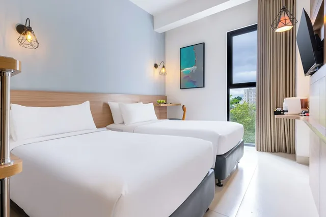غرفة بريميير ديلوكس بسرير مزدوج، favehotel Malioboro Yogyakarta 2/4