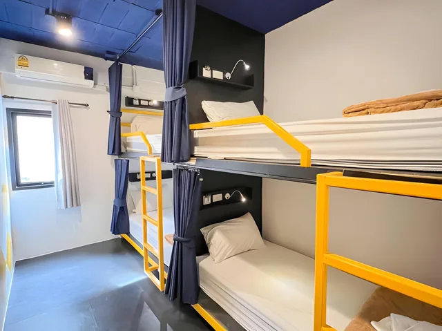 سكن مشترك مختلط بأربعة أسرّة، Fulfill Phuket Hostel 1/3