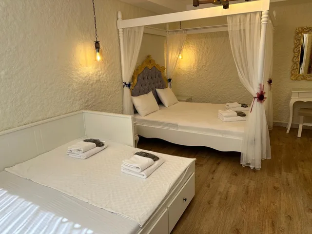 غرفة رباعية بإطلالة على الحديقة، Alacati Grand Eldoris Otel 5/10