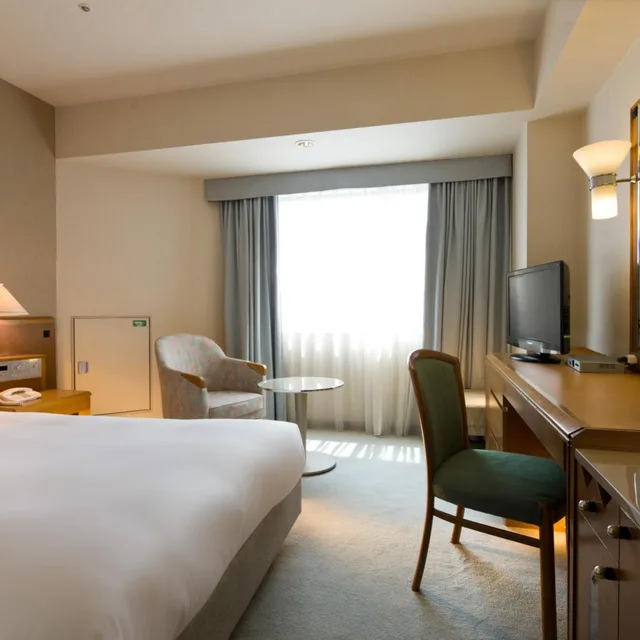غرفة بسرير نصف مزدوج، Miyako Hotel Amagasaki (Ex Miyako Hotel New Archaic) 1/4