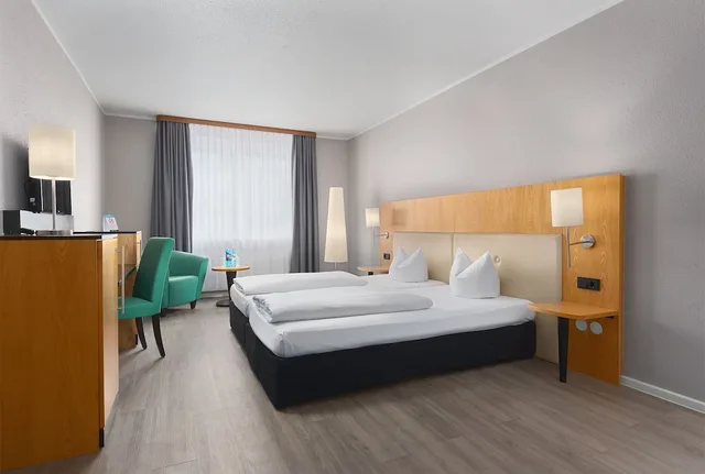 غرفة سوبيريور بسرير كوين، Hotel Egelsbach Frankfurt 6/10