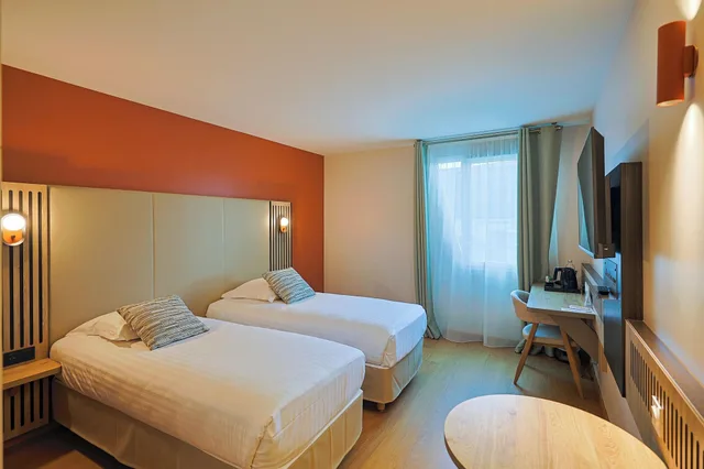 غرفة كومفورت بسرير مزدوج أو سريرين منفصلين، Seven Urban Suites Nantes Centre 3/8