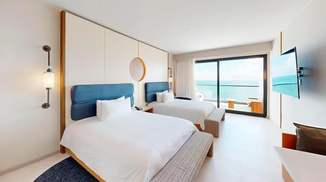 2 Bedrooms, Penthouse Suite, 1 King and 2 Queen Beds، AVA Resort Cancun All Oceanfront - All Inclusive 2/6