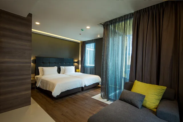 استوديو بسريرين منفصلين، Lit Bangkok Residence 2/3
