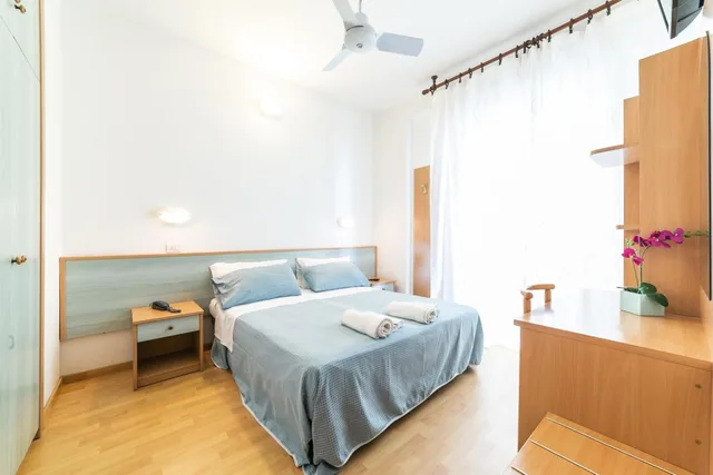 غرفة بسرير مزدوج بشرفة، Hotel Augusta 1/5