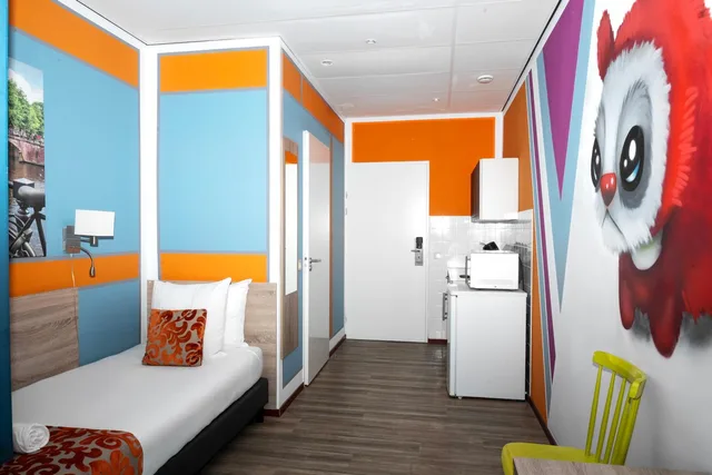 Studio, Single, Amsterdam Teleport Hotel 5/6