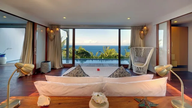 5 Bedrooms, Villa, 4 Beds, 3 King Beds, Sea View, Malimbu Cliff Villa 6/6