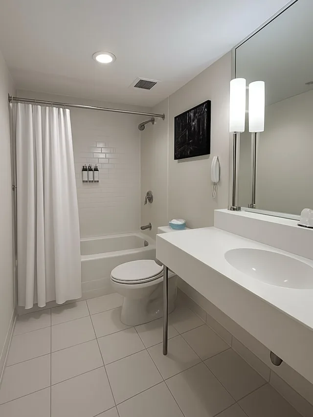 جناح بسرير كينج بغرفة نوم واحدة في طابق مرتفع، Crowne Plaza Chicago West Loop 4/4