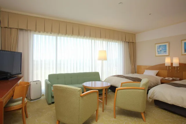 غرفة سوبيريور بسريرين منفصلين بشرفة، The Celecton Premier Kobe Sanda Hotel 3/5