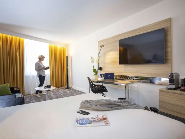 جناح جونيور بسرير مزدوج مع أريكة، Novotel Annecy Centre 4/6