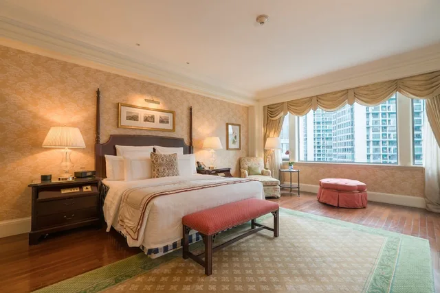 جناح بريميير بسرير كينج بغرفة نوم واحدة، THE RITZ-CARLTON, BEIJING 3/3