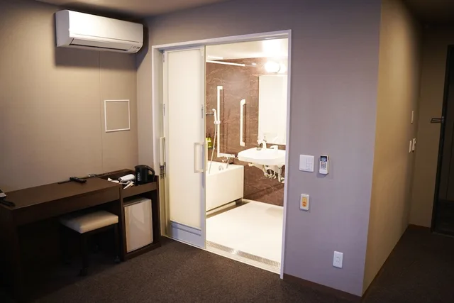 غرفة بسرير فردي لذوي الإعاقة، Welina Hotel Premier Shinsaibashi 5/5
