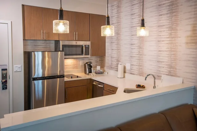 استوديو بسرير كينج مع أريكة، Residence Inn By Marriott Pensacola Airport/Medical Center 8/9