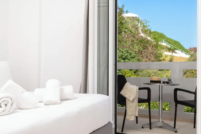 شقة عائلية بسرير كوين وسريرين منفصلين بغرفة نوم واحدة، Thelesi Apartments 5/10