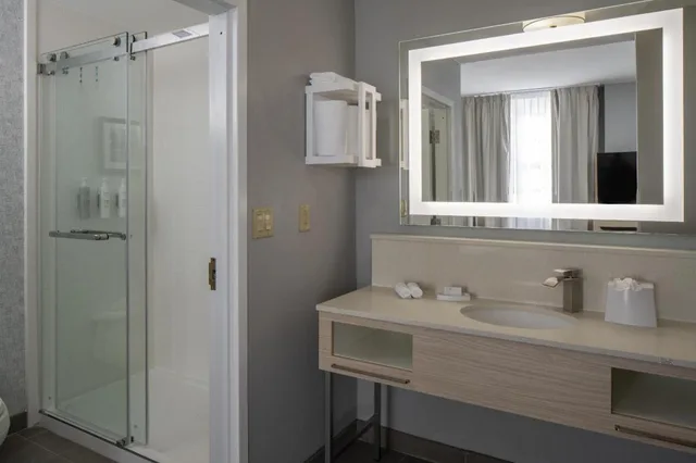 استوديو بسرير كينج مع أريكة لذوي الإعاقة، Hampton Inn Suites Montgomery 4/6
