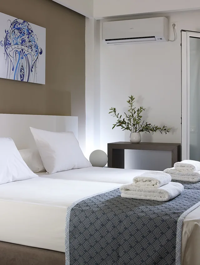 شقة استوديو بإطلالة على البحر بشرفة، Coral Apartments 1/10