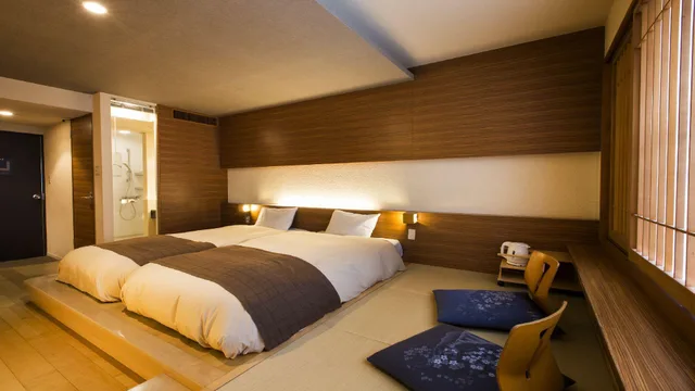غرفة يابانية عصرية، Sounkyo Onsen Choyo Resort Hotel 1/1
