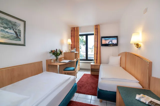 غرفة بسريرين منفصلين، UNO Hotel Posthof Saarlouis 1/6