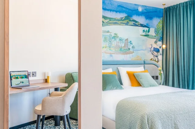 جناح جونيور بسرير كينج مع أريكة، Hotel D Bulle 6/10