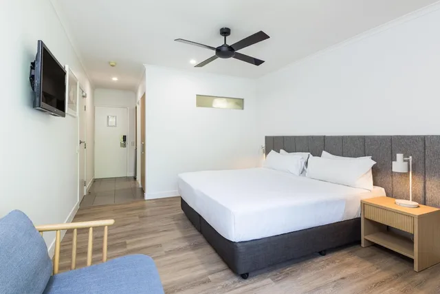غرفة بريميير بسريرين منفصلين بإطلالة على الحديقة بغرفتي نوم، Oaks Port Douglas Resort 4/6