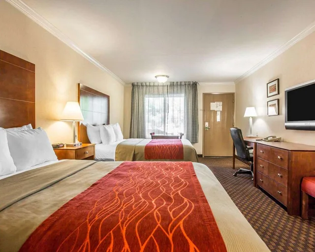 غرفة بسريرين مزدوجين، Hyland Inn near Pasadena Civic Center 1/5