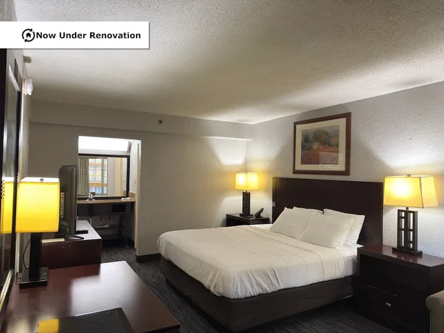 غرفة قياسية بسرير كينج، The Lodge Hotel Banquets St Louis Airport 2/10