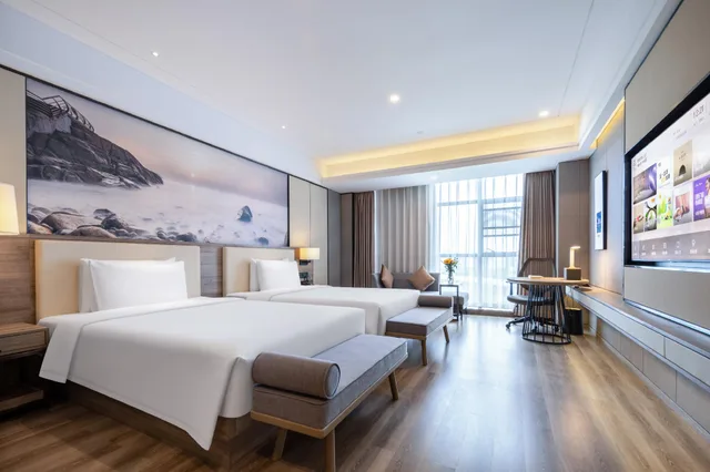 Executive, Twin Beds, City View, Attic، Bantian Zhongcheng Atour Hotel Shenzhen 1/1