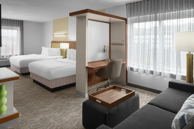استوديو بسريرين كوين مع سرير سحّاب إضافي لذوي الإعاقة، Springhill Suites Pittsburgh Southside Works 1/7