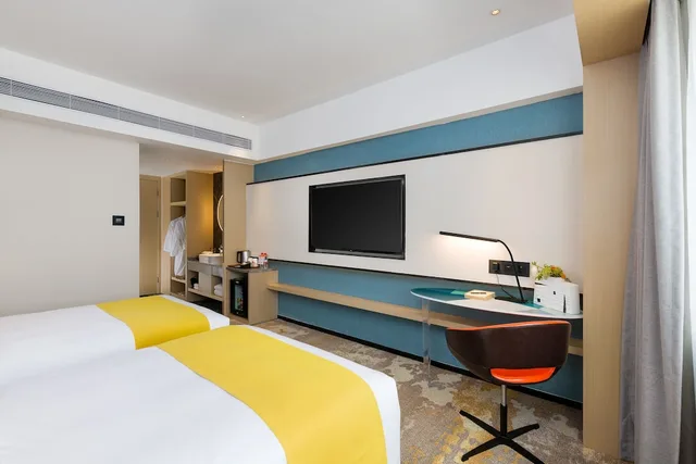 غرفة ديلوكس بسريرين منفصلين، Ausotel Smart Zhujiang New Town Guangzhou 6/8