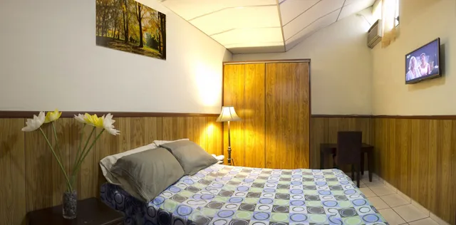غرفة ثلاثية بثلاثة أسرّة، Hotel Manantiales El Salvador 3/10
