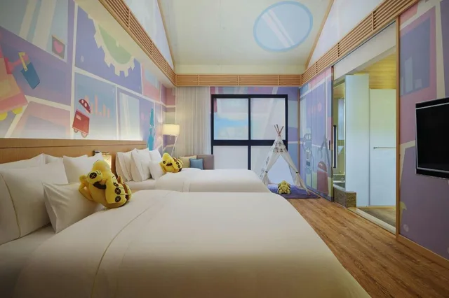 غرفة عائلية بسريرين مزدوجين، The Westin Yilan Resort 2/7