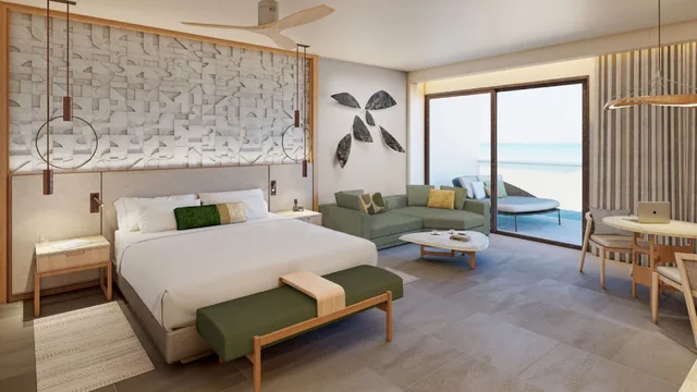 Serenity, Swim Out, Club, Junior Suite, King Bed, Partial Ocean View، Haven Riviera Cancun Resort & Spa All Inclusive - Adults Only 1/2