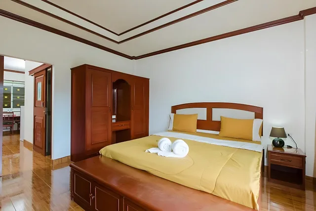 استوديو بسريرين منفصلين وسرير بطابقين، Patong Rai Rom Yen Resort SHA 2/2